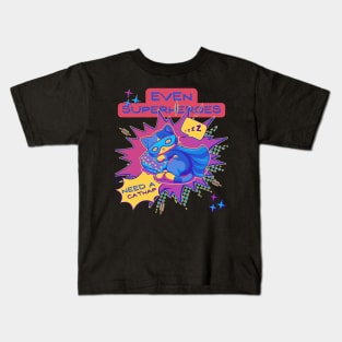 Even Superheroes need a Catnap Kids T-Shirt